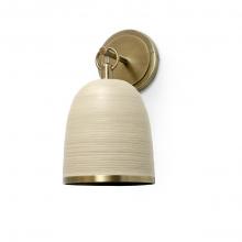  2281-79 - Rivoli Leather Sconce Sand